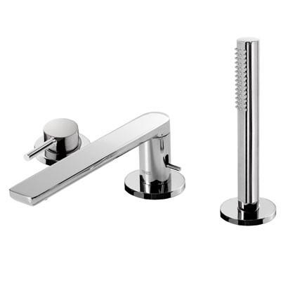 MAX-TRES 06216103 Grifo Bañera de Repisa con Ducha Antical 5 a 7 Días Tres Grifería 