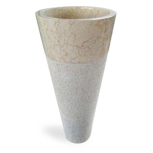 MOSAVIT CIRCULAR Lavabo Pedestal Circular Beige 3 a 5 Días MOSAVIT 